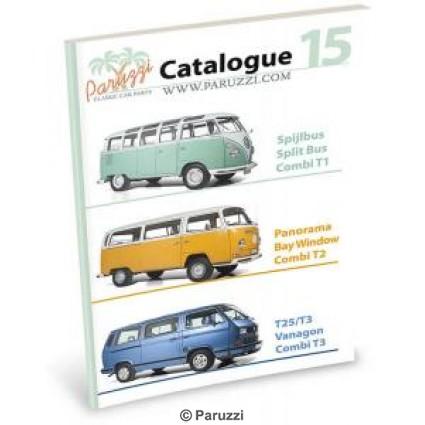 Catalogue imprim de pices dtaches pour le Combi Split, le Combi T2 et le Combi T3 Volkswagen