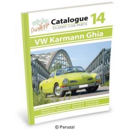 Catalogue imprim de pices dtaches pour la Karmann Ghia