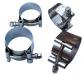 Paruzzi number: 1299 Stabilizer bar mounting clamps universal stainless steel