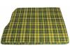 Paruzzi number: 29175 Engine mattress cover, 1210 mm wide, chequered green/yellow
