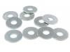 Paruzzi number: 591178 Washers M6 x 15 mm (7 pieces)
Inner diameter: 6.4 mm 
Outer diameter: 15 mm 
Thickness: 1.6 mm 
Material: Galvanized steel 