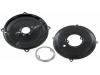 Paruzzi number: 4925 Backing plate kit black (3-part)
Type-1 engines with alternator or  105 mm generator 