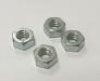 Paruzzi number: 591176 M6 hex nuts big threaded (4 pieces)
Thread size: M6 x 1.25 
Height: 5.00 mm 
Material: Galvanized steel 
Wrench size: 10 mm 
