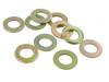 Paruzzi number: 7431 Washers M5 (10 pieces)
Inner diameter: 5.3 mm 
Outer diameter: 10.0 mm 
Thickness: 1.0 mm 
Material: Galvanized steel 