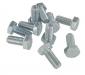 Paruzzi number: 7444 M8 hex bolts (10 pieces)
Thread size: M8 x 1.25 
Length: 18 mm 
Tensile load: 8.8 
Material: galvanized steel 
Wrench size: 13 mm 