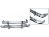Paruzzi number: 10012 Polished stainless steel export bumpers (per pair)