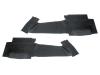 Paruzzi number: 20533 Black rubber seat stand surround mats (per pair)