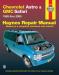 Paruzzi number: 591054 Book: Owner Workshop Manual Chevrolet, GMC
Chevrolet Astro 1985 until 2005 (English) 
GMC Safari 1985 until 2005 (English) 