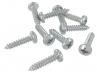 Paruzzi number: 7433 Panhead screws (10 pieces)
Length: 16 mm 
Diameter: 3.5 mm 
Material: galvanized steel 
Screw head Type: Philips 