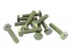 Paruzzi number: 7441 M6 hex bolts (10 pieces)
Beetle 
Karmann Ghia 
Bus 
Thing 

Specifications: 
Thread size: M6 x 1.0 
Length: 25 mm 
Tensile load: 8.8 
Material: galvanized steel 
Wrench size: 10 mm 